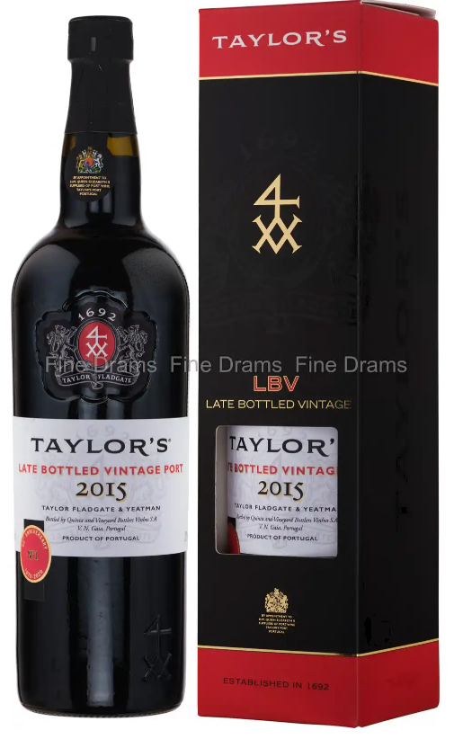 Taylor's Late Bottled Vintage Port 2015 75cl 20° (R) GBX x6