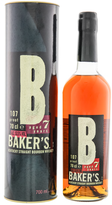 Baker's 7 Years 70cl 53.5° (R) GBX x6
