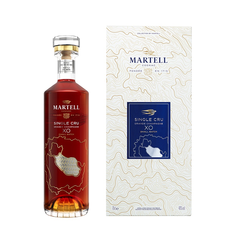 Martell Single Cru Grande Champagne XO 70cl 40° (R) GBX x6