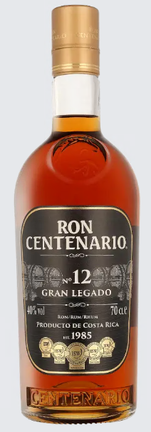 Centenario N°12 Gran Legado 70cl 40° (R) x6