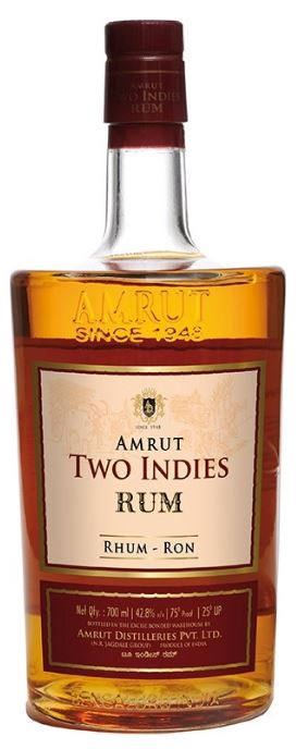 Amrut Two Indies Rum 70cl 42,8° (R) x6