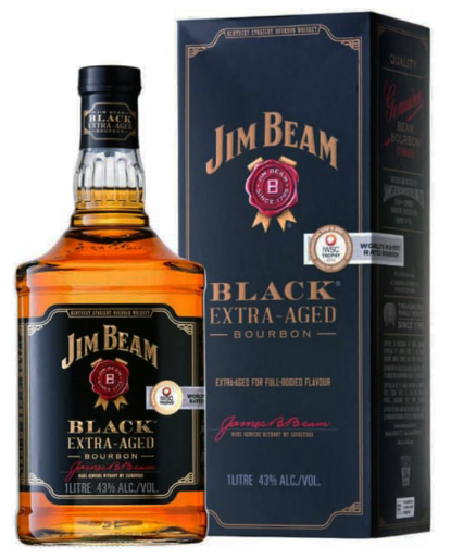 Jim Beam Black Extra Aged 1L 43° (R) GBX x12