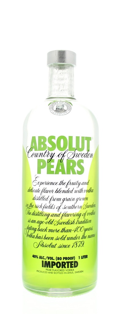 Absolut Pears 100cl 40º (R) x12