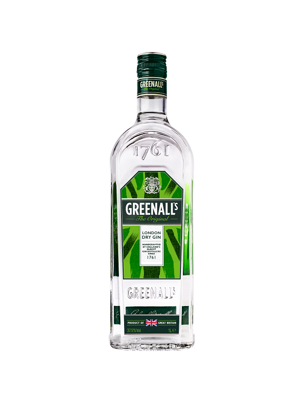 Greenall's London Dry Gin 100cl 37,5° (R) x6