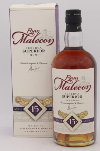 Malecon Reserva Superior 15 Years 70cl 40° (R) GBX x6