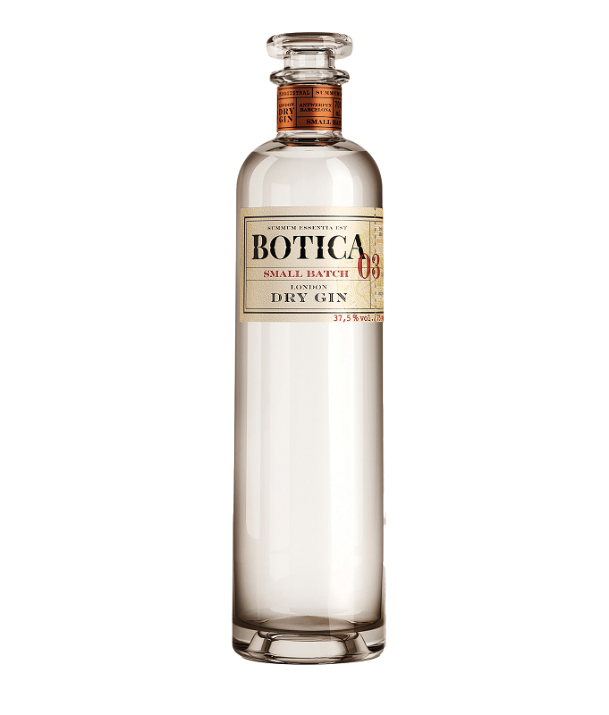 Botica London Dry Small Batch Distilled Gin 70cl 37,5° (NR) x6