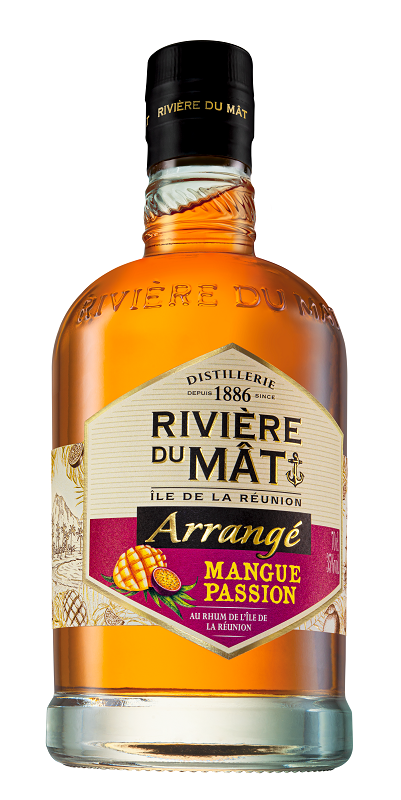 Rivière du Mat Arrangé Mangue Passion 70cl 35° (R) x6