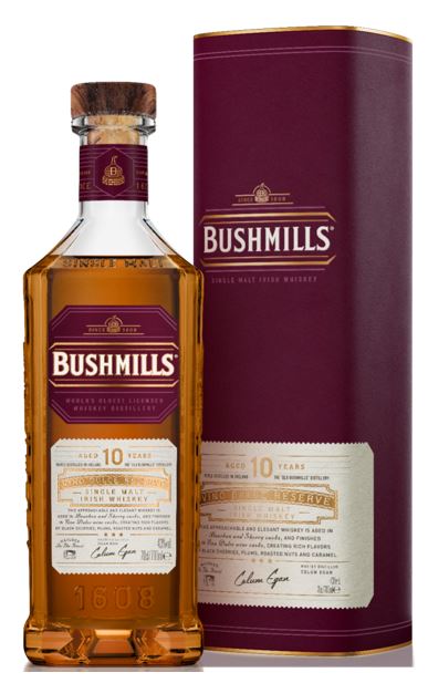 Bushmills 10 Years Vino Dulce 70cl 43° (R) GBX x6