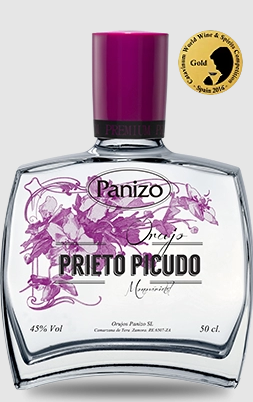 Aguardiente de orujo MONOVARIETAL PRIETO PICUDO PANIZO  50cl 45º (R) x 3
