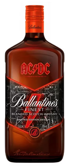 Ballantine's Finest AC DC Special Edition 1L 40° (R) x6