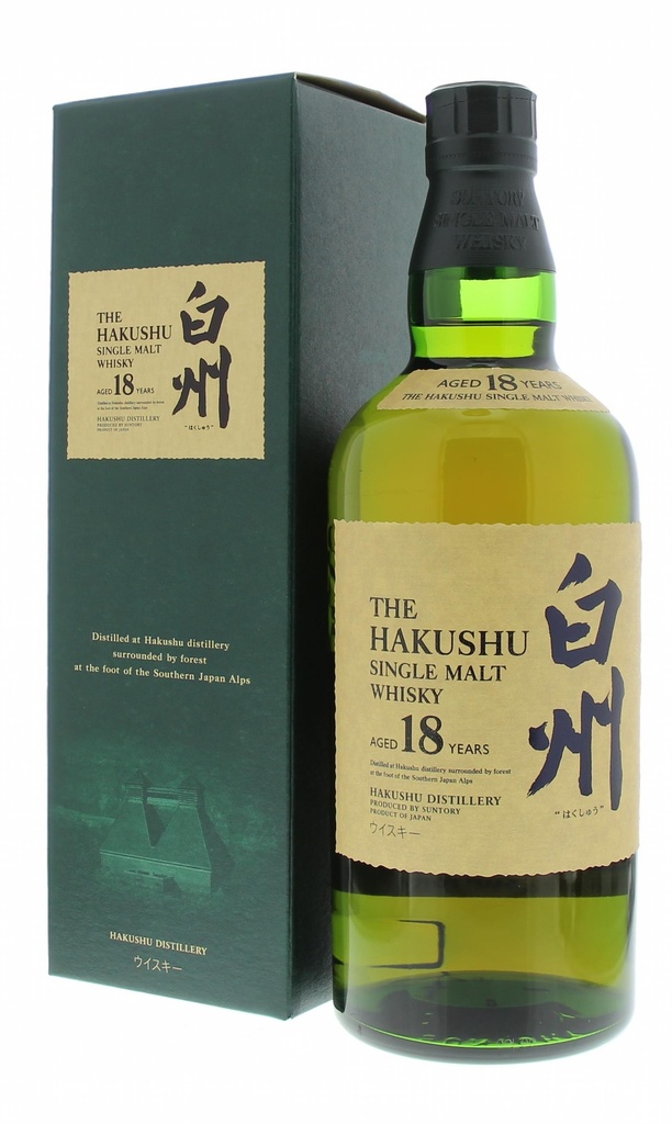 Hakushu 18 Years 70cl 43° (R) GBX x1