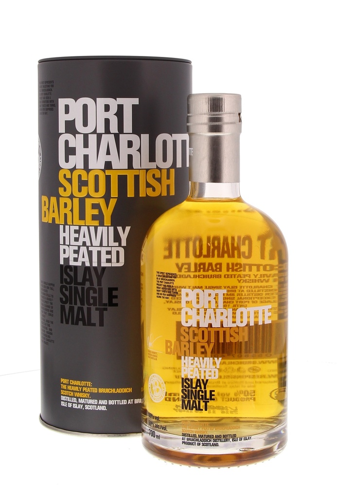 Bruichladdich Port Charlotte Scottish Barley 70cl 50° (R) x6