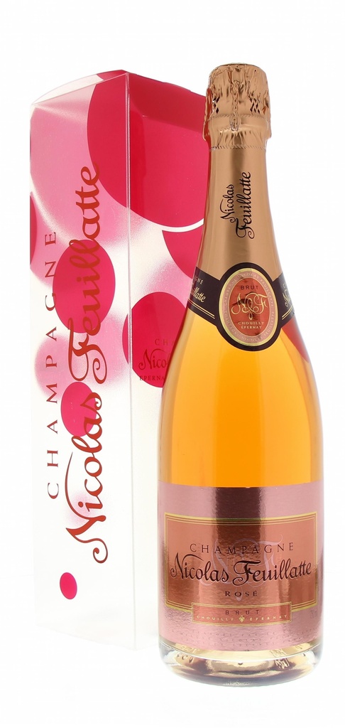 Nicolas Feuillate Brut Rosé 75cl (R) GBX x6