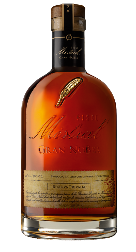 Pisco Mistral Gran Nobel 70cl 40º (NR) GBX x4