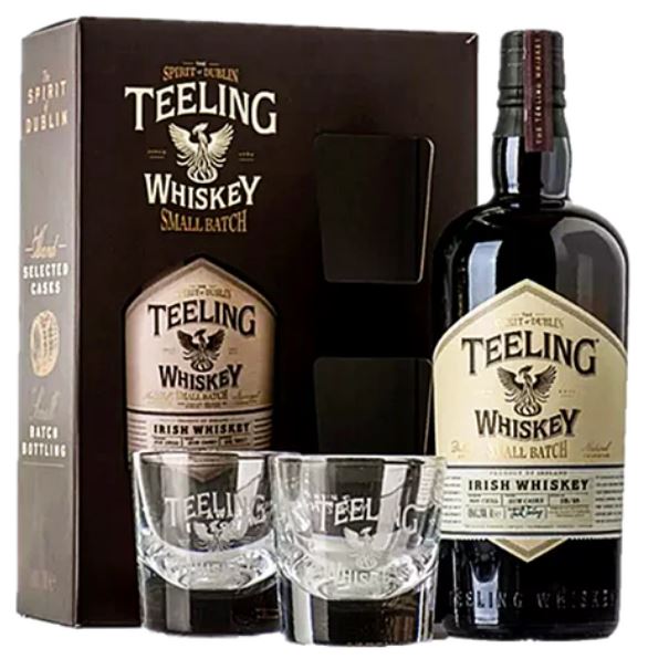 Teeling Small Batch + 2 Glasses 70cl 46° (R) GBX x6