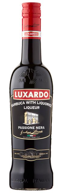 Luxardo Sambuca Nera 70cl 38° (R) x6