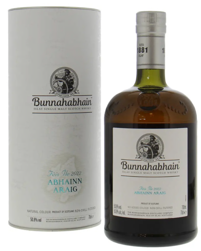 Bunnahabhain Feis Ile Abhainn Araig 2022 70cl 50,8° (R) GBX x6
