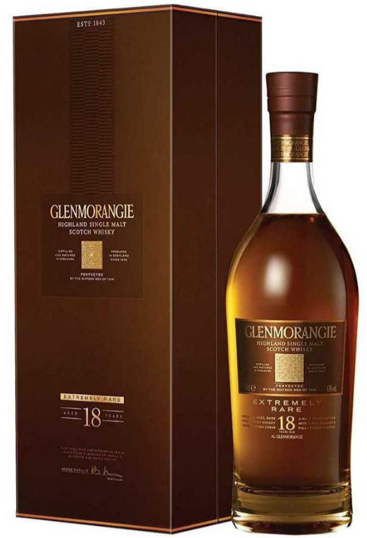 Glenmorangie Extremely Rare 18 Years 70cl 43° (R) GBX x6