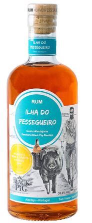 Black Pig Ilha Do Pessegueiro Rum 50cl 38.6° (R) x6