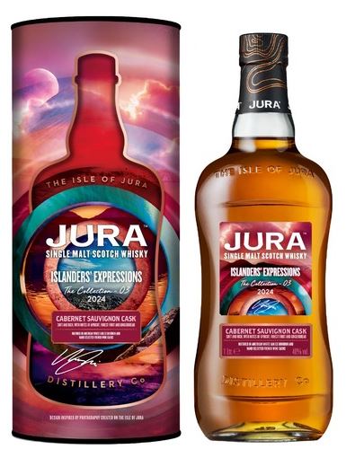 Isle of Jura Islanders Expressions N°3 Cabernet Sauvignon Cask 1L 40° (R) GBX x6