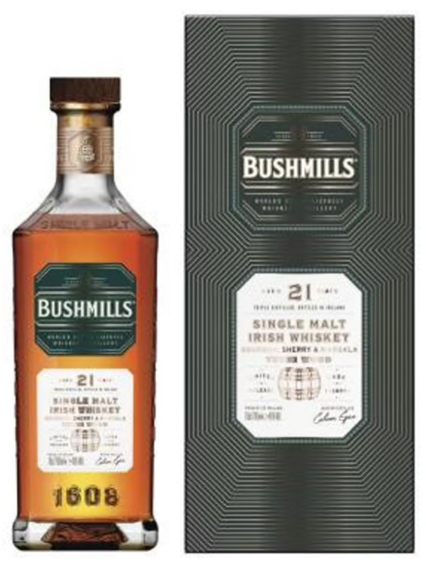Bushmills 21 Years Three 70 cl Wood 46° (R) GBX x6