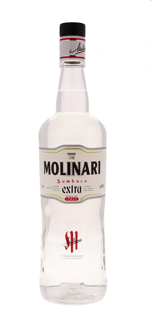 Sambuca Molinari 100cl 40° - Travel Retail Label (R) x6