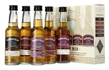 Tamnavulin Tasting Pack ( Double Cask + Sherry German Pinot Noir Cabernet Sauvignon Tempranillo Cask) 40° 5 x 10cl (R) GBX x6
