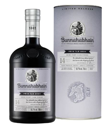 Bunnahabhain Feis Ile 14 Years Ruby Cask 2024 70cl 58,7° (R) GBX x6