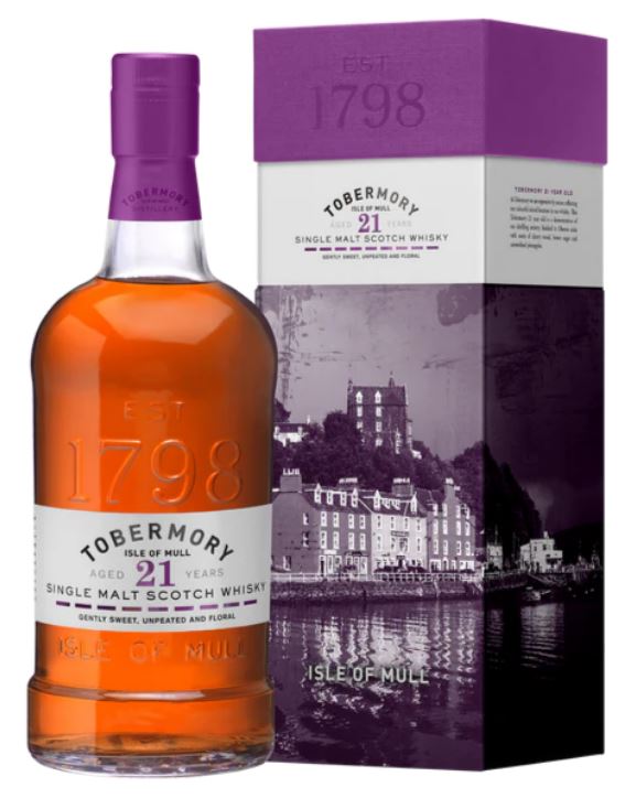 Tobermory 21 Years 70cl 46.3° (R) GBX x6