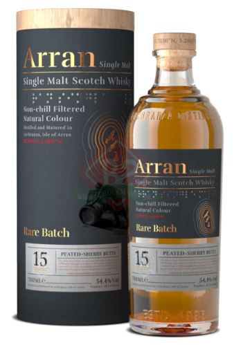 Arran Rare Batch Peated Sherry Butt 15 Years 70cl 54,4° (R) GBX x6