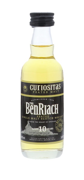 Benriach 10 Years Curiositas Peated Style 5cl 46° (R) x96