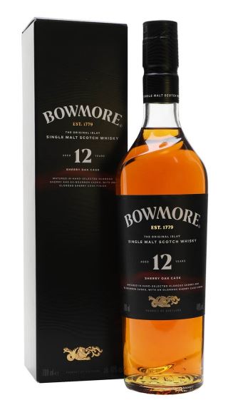 Bowmore 12 Years Sherry Oak Cask 70cl 40° (R) GBX x6