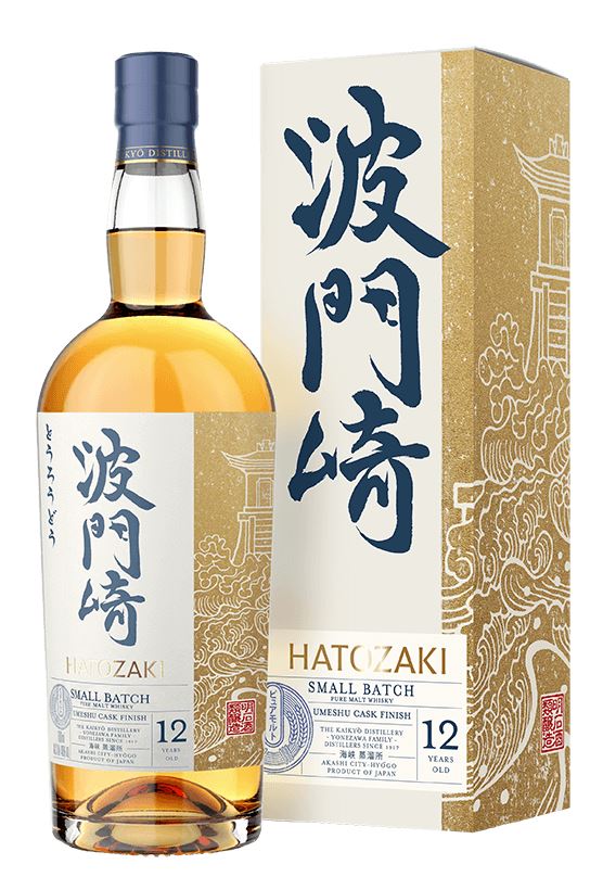 Hatozaki 12 Years Old Pure Malt Small Batch Whisky 70cl 46° (R) GBX x6
