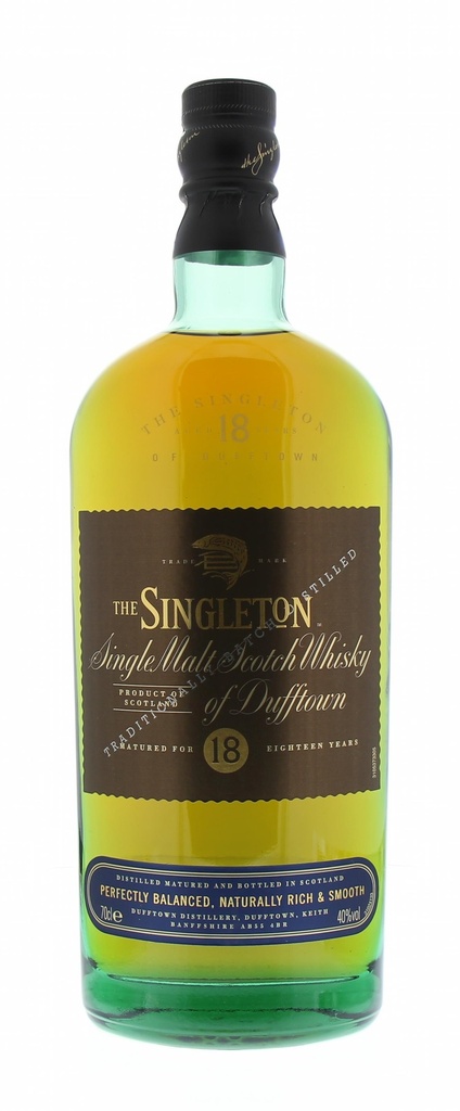 Singleton of Dufftown 18 Years 70cl 40° (R) x6
