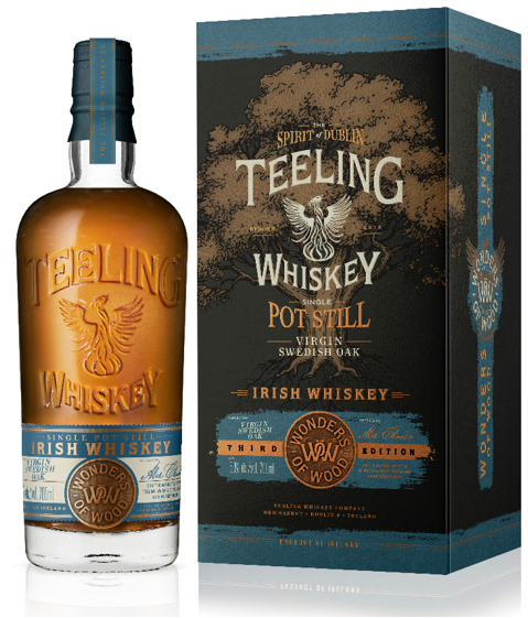 Teeling Wonder of Wood Serie N°3 Virgin Swedish Oak 70cl 50° (R) GBX x6