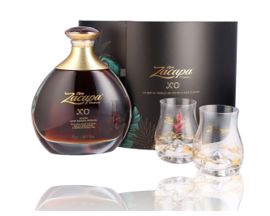Zacapa XO + 2 glasses 70cl 40° (R) GBX x3