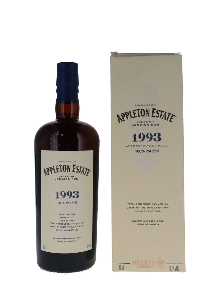 Appleton Estate Heart Collections 2002 70cl 63° (NR) GBX x6