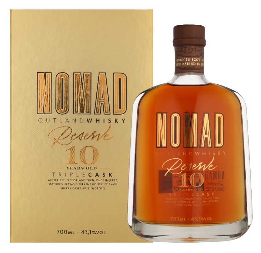 Nomad Reserve 10 Years 70cl 43.1° (R) GBX x3