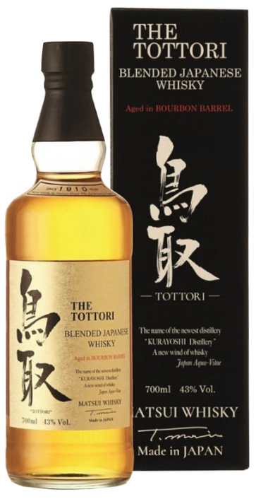 The Tottori Blended Aged In Bourbon Barrel 70cl 43° (R) GBX x6