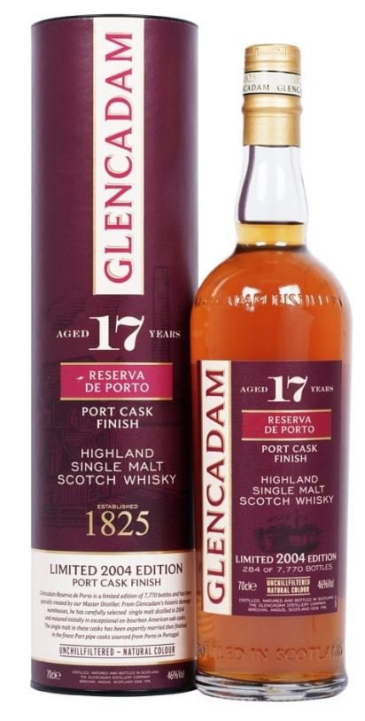 Glencadam 17 Years Port Cask Finish Limited 2004 Edition 70cl 46° (R) GBX x6