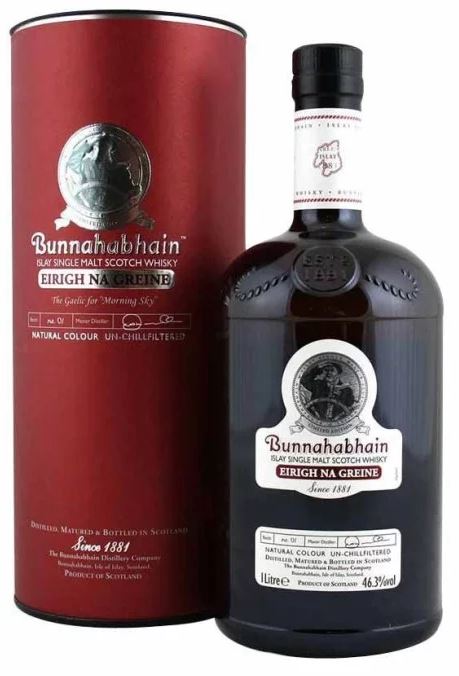 Bunnahabhain Eirigh Na Greine 100cl 46.3° (Neutral Case) (R) GBX x5