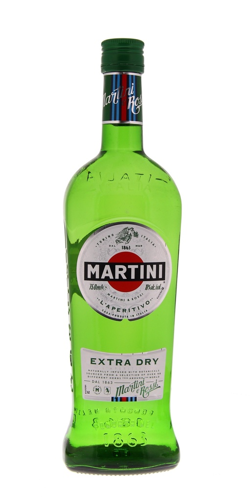 Martini Extra Dry 75cl 18° (R) x6