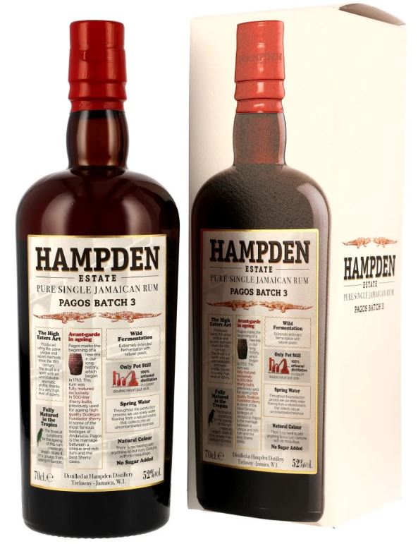 Hampden Pagos 2024 70cl 52° (R) GBX x6