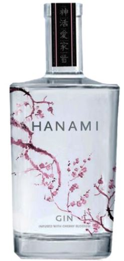 Hanami Dry Gin ( neutral case ) 70cl 43° (R) x6