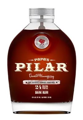Papa's Pilar Rye Finished Rum 70cl 43° (R) x6