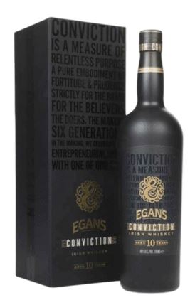 Egans Conviction 10 Years 70cl 46° (R) GBX x6