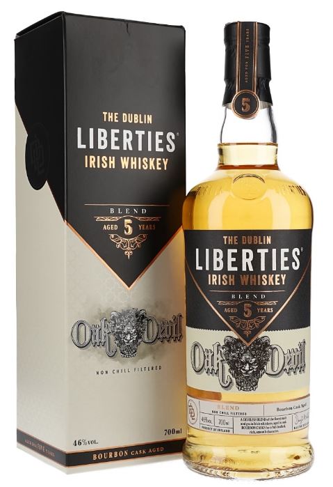 Dublin Liberties Oak Devil Irish Whiskey 70cl 46° (R) x6