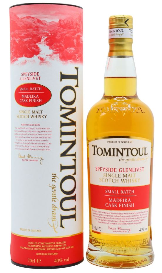 Tomintoul Small Batch Madeira Cask Finish 70cl 40° (R) GBX x6
