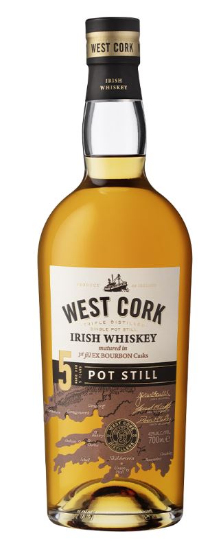 West Cork 5 Years Pot Still 70cl 43° (R) x6