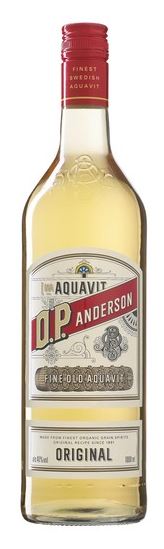 O.P. Anderson Akvavit Organic 1L 40° (R) x6
